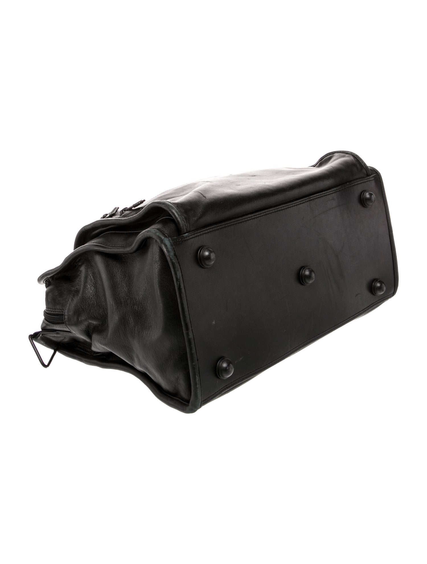 Tumi Leather Carry On